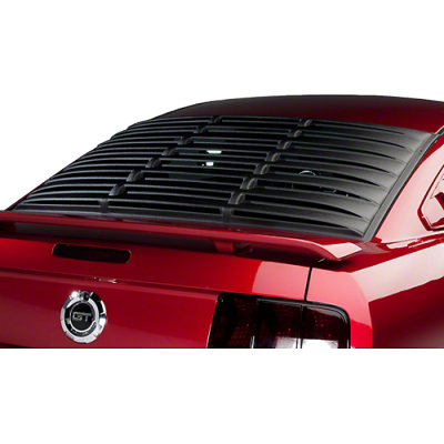 Astra Hammond Louver vitre arrière ABS Noir Mustang 2005-2014